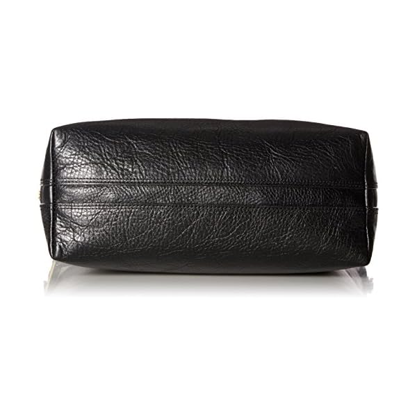 Fossil Women's Maya Leather Small Hobo Purse Handbag, Black (Model: ZB6979001)