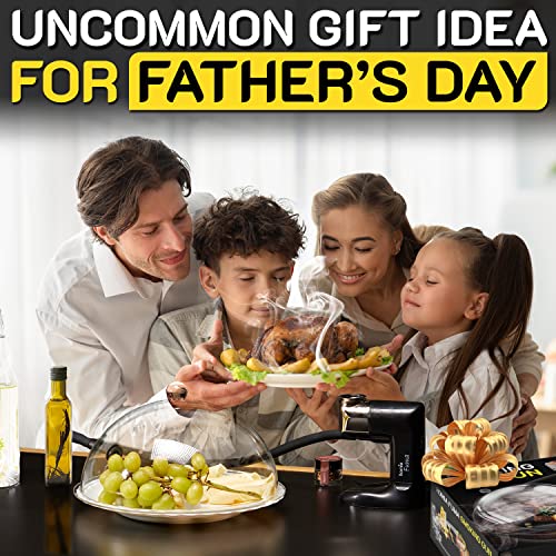 Smoking Gun Wood Smoke Infuser - Extended Kit, 14 Pcs, Smoker Machine With Accessories And Wood Chips - Cold Smoke For Food And Drinks - Gift For Man #TOP2