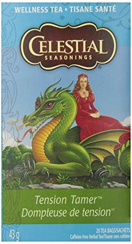 Celestial Seasonings Herbal Tea, Tension Tamer, 20 Count (Pack of 3)