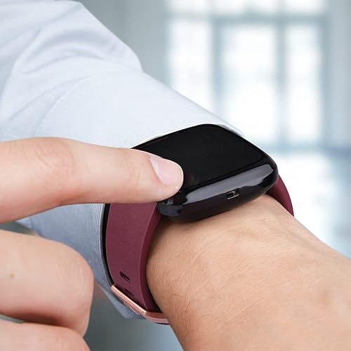 Miniatura 7 de Funda protectora de pantalla compatible con Fitbit Versa 2, funda protectora de TPU suave alrededor completo solo para accesorios de reloj