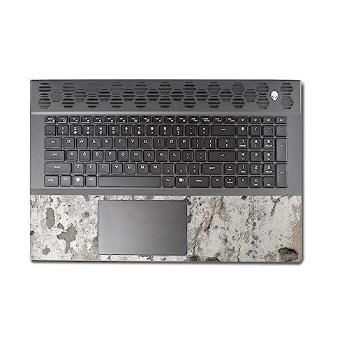 Image of MightySkins Skin Compatible with Alienware M18 R1 (2023) Full Wrap Kit - Blasted Concrete | Protective, Durable, and Unique Vinyl Decal wrap Cover | Easy to Apply & Change Styles | Made in The USA