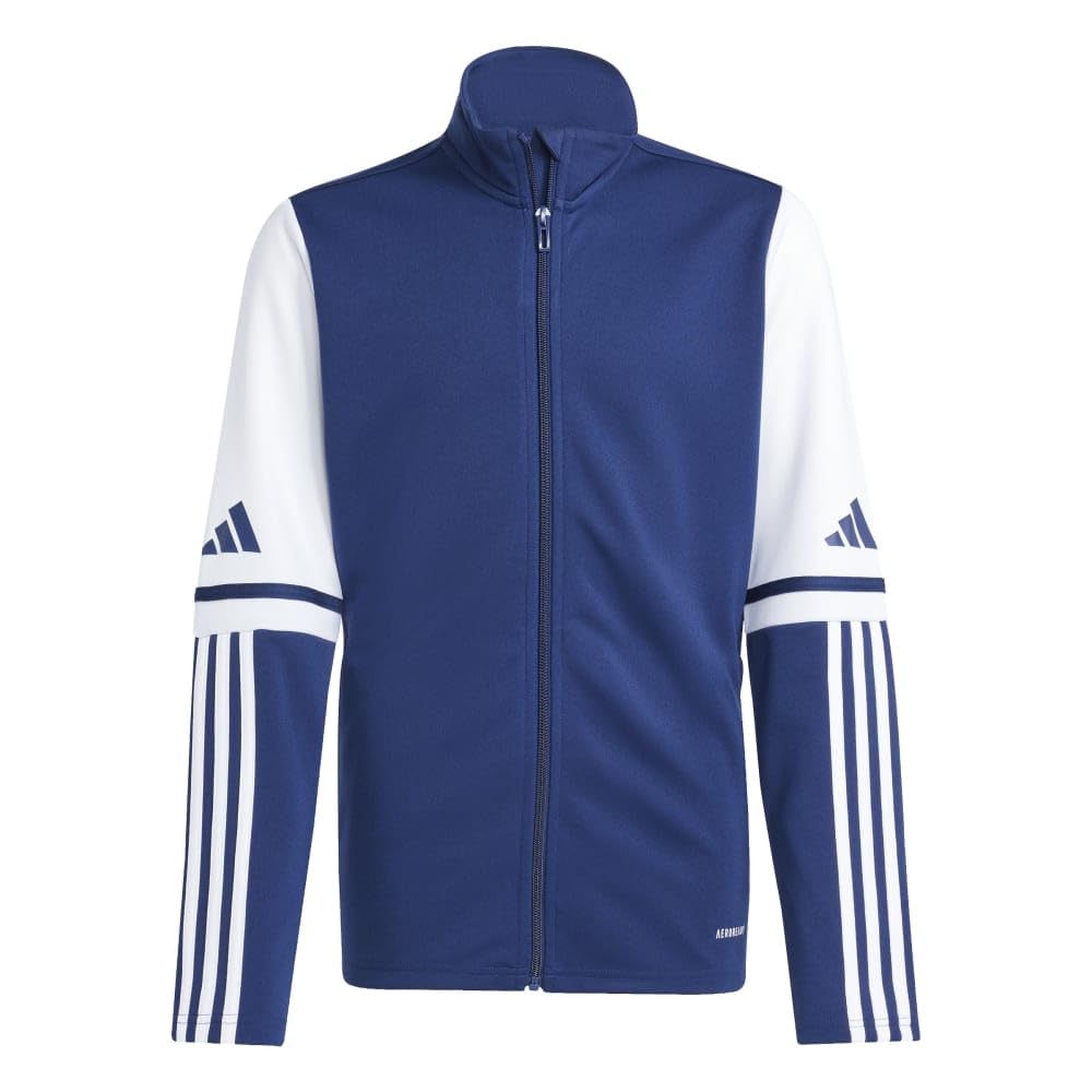 Addias Trainingsanzug Kinder Marine weiß Squadra 25 Gr/152 - Sportbekleidung Set