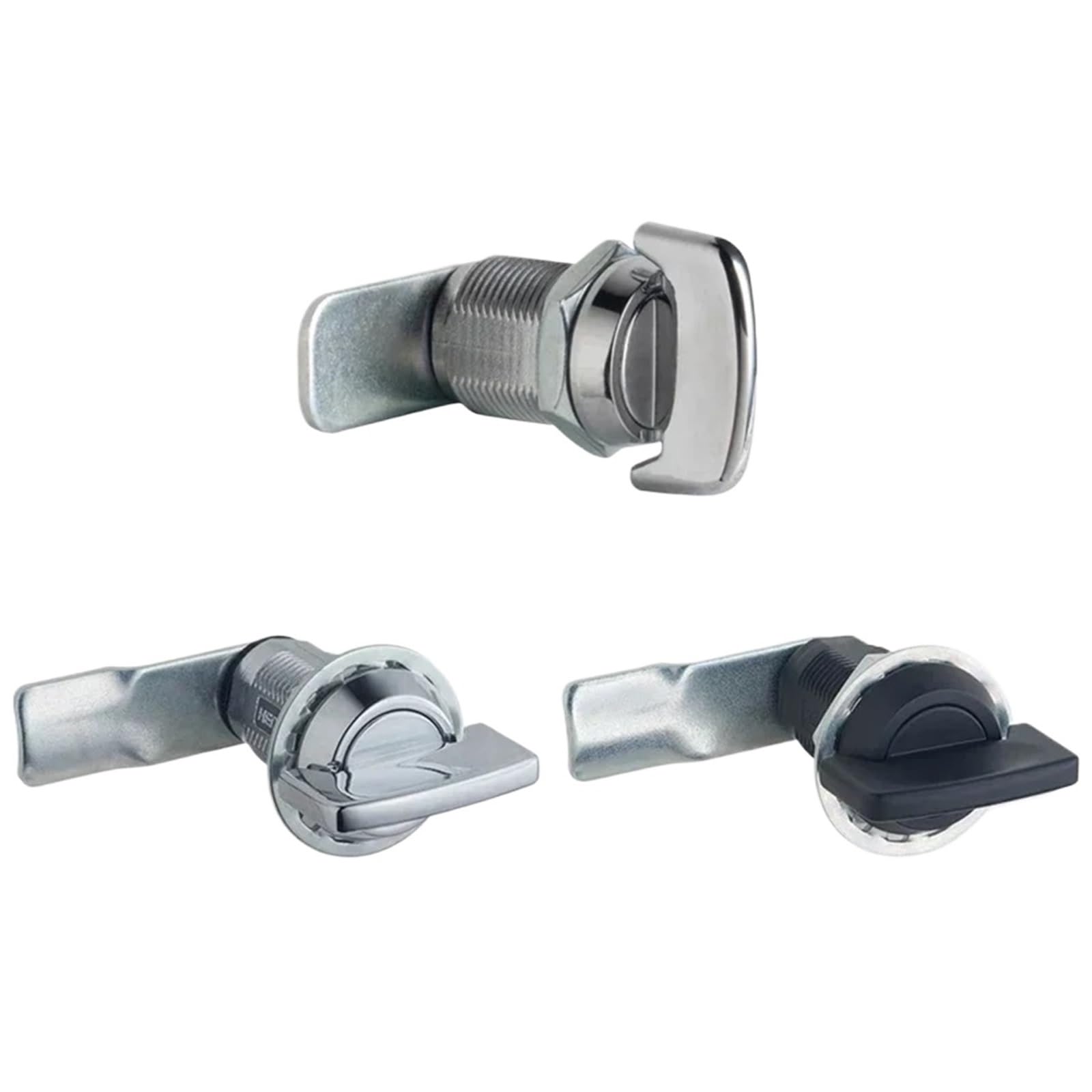 Keyless Handle Cabinet Cam Lock for Box Cupboard Locker MMS477 1Pcs(MMS477-1)