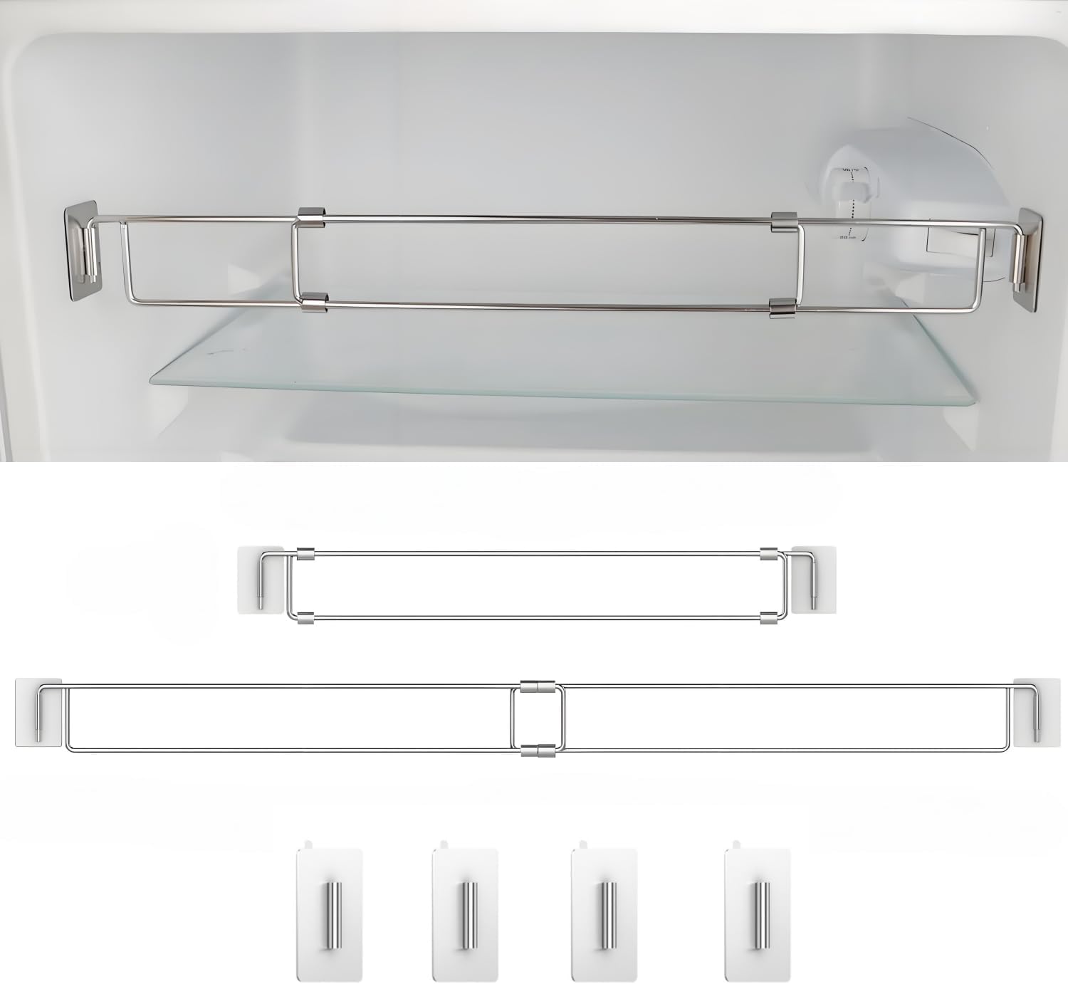 Amazon.com: RV Secure Adjustable Bars | Tension-Style 12.5-22.3 ...