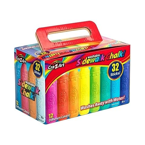 Cra-Z-Art Sidewalk Chalk (32 Count) Cover