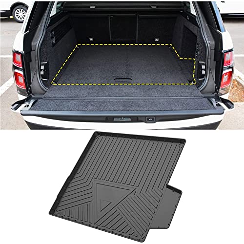 YDDAMAI Car Boot Liner Mat for Range Rover Vogue L405 2012-2020, Auto Rubber Custom Cargo Cover Storage Protector Pad Waterproof Rear Trunk Liner Tray Protector Mats Non-Slip Anti-Scratch Accessories - Image 3