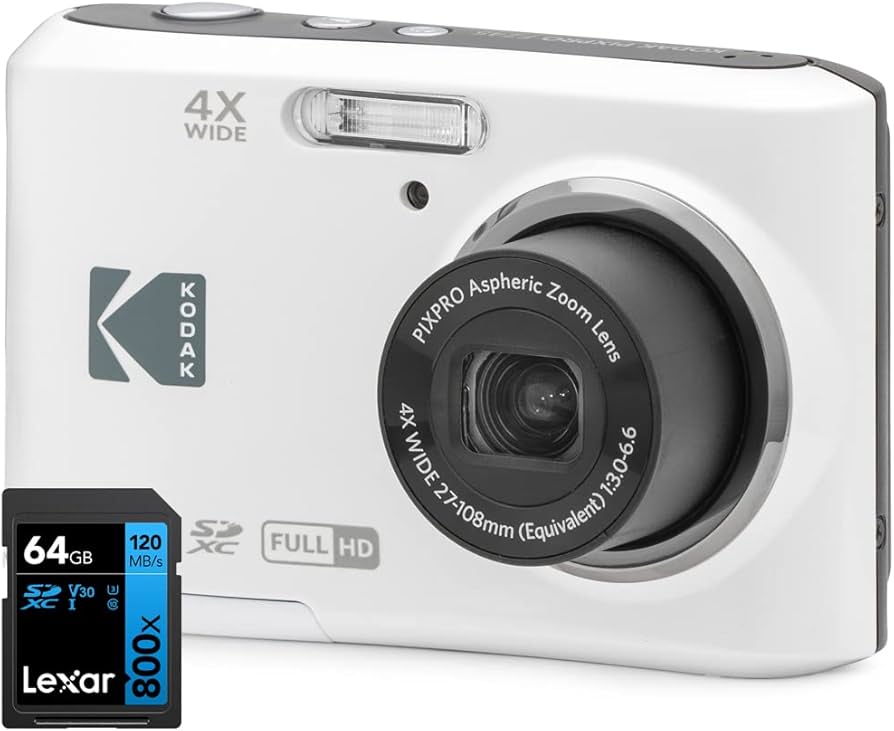 Amazon.com : Kodak FZ45WH PIXPRO FZ45 16MP Digital Camera White