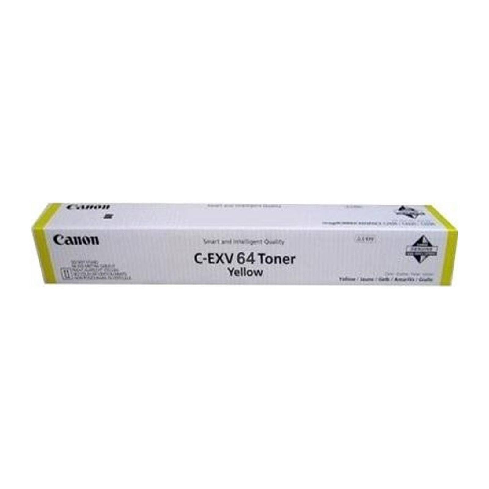 Toner jaune Canon C-Exv 64 original pour imprimante imageRUNNER ADVANCE DX C3930i - 2