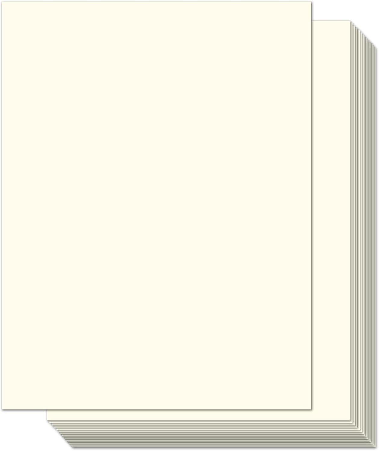30 Sheets Natural White A4 Construction Paper, 250 g/m² Cream A4 Cardstock, White Printer Paper for Paper Cutting, Craft Paper, Painting, Card Making, Invitations, Scrapbooking & DIY Cards