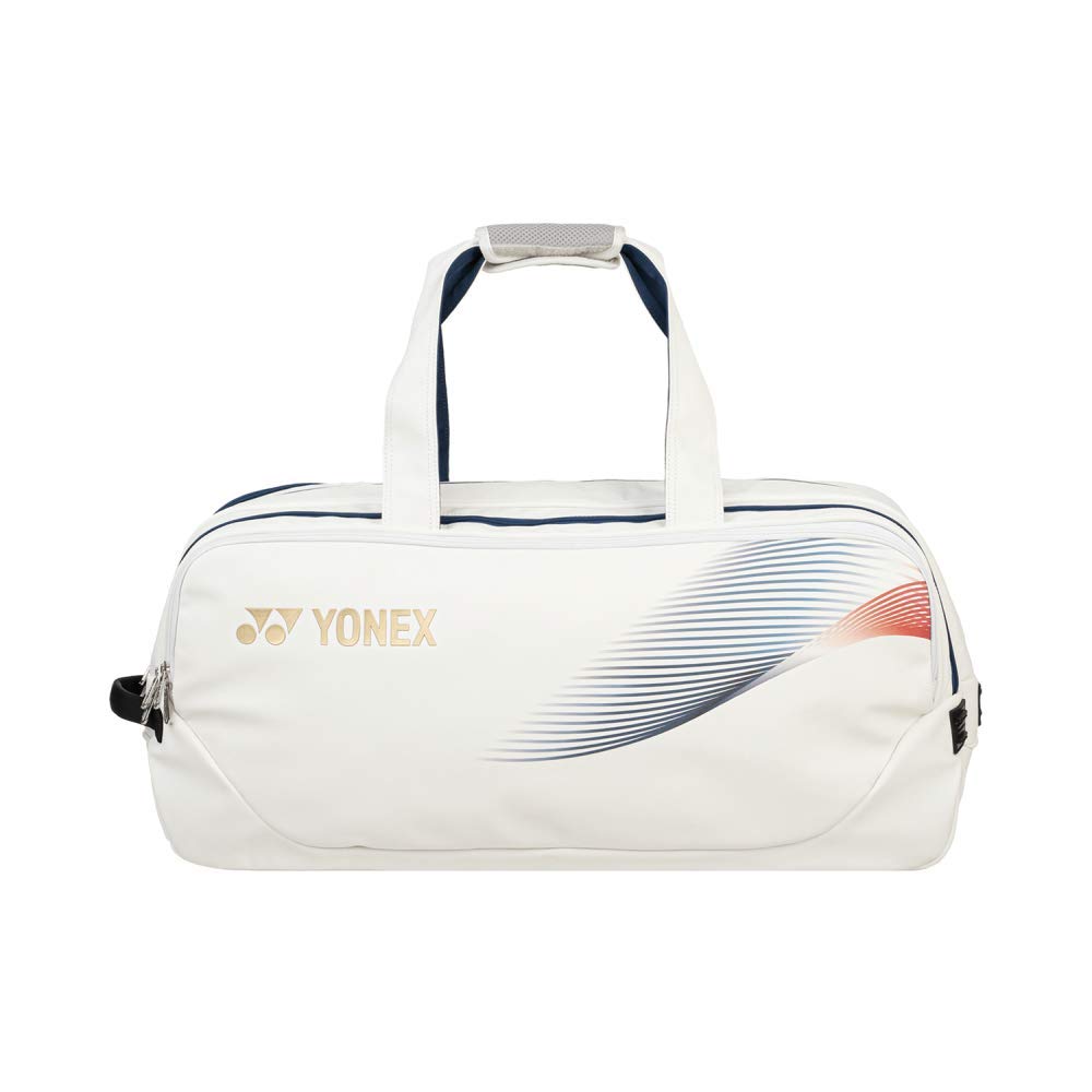 Buy YONEX Limited Edition PRO PU Leather Kit Bag - White Gold