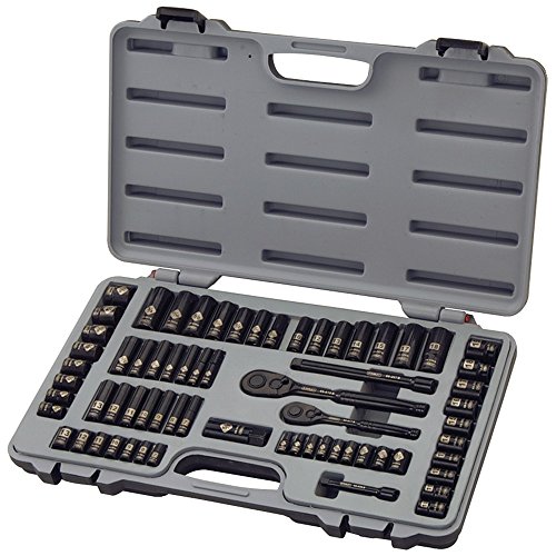 STANLEY(R) 92-824HB 69-Piece Black Chrome Mechanics Tool Set