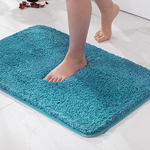 MIULEE Soft Non-Slip Bath Mat 40x60 cm Cover