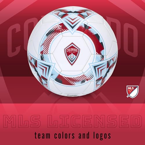 Image of Franklin Sports Official MLS Team Soccer Balls - Official Size 5 Soccer Balls - Regulation Size + Weight Soccer Ball for Kids + Adults - Boys + Girls Soccer Ball - Air Pump Included
