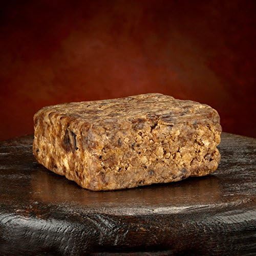 8 oz Raw Pure African Black Soap from Ghana 1/2 lb / Natural Handmade Skin By Anuchart Shop (8 OZ)