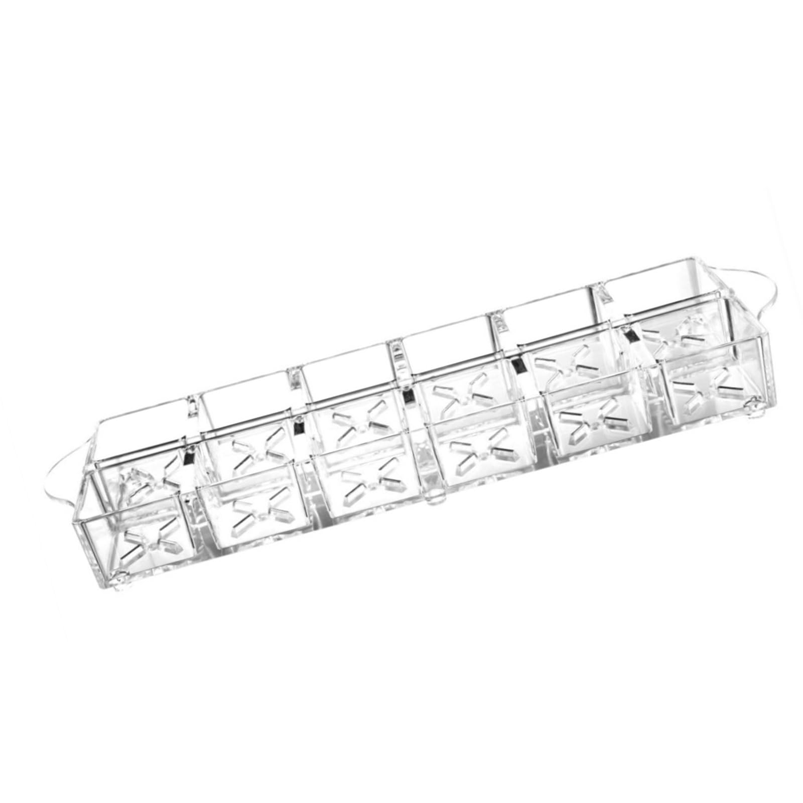 APGLSXY AS/PMMA Holder Sturdy Space Saving Design Tool Easy Clean Compact Party Drinkware Holder