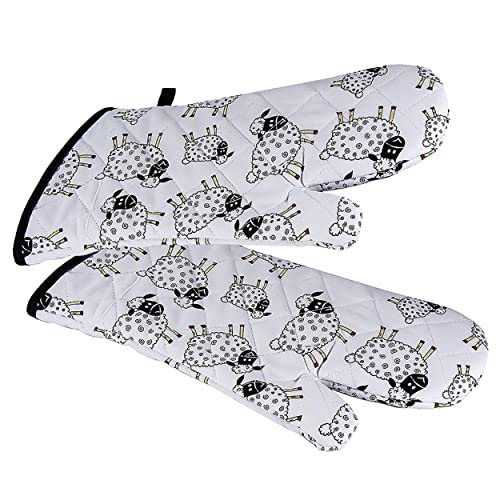 Les gants de cuisine avec motif mouton