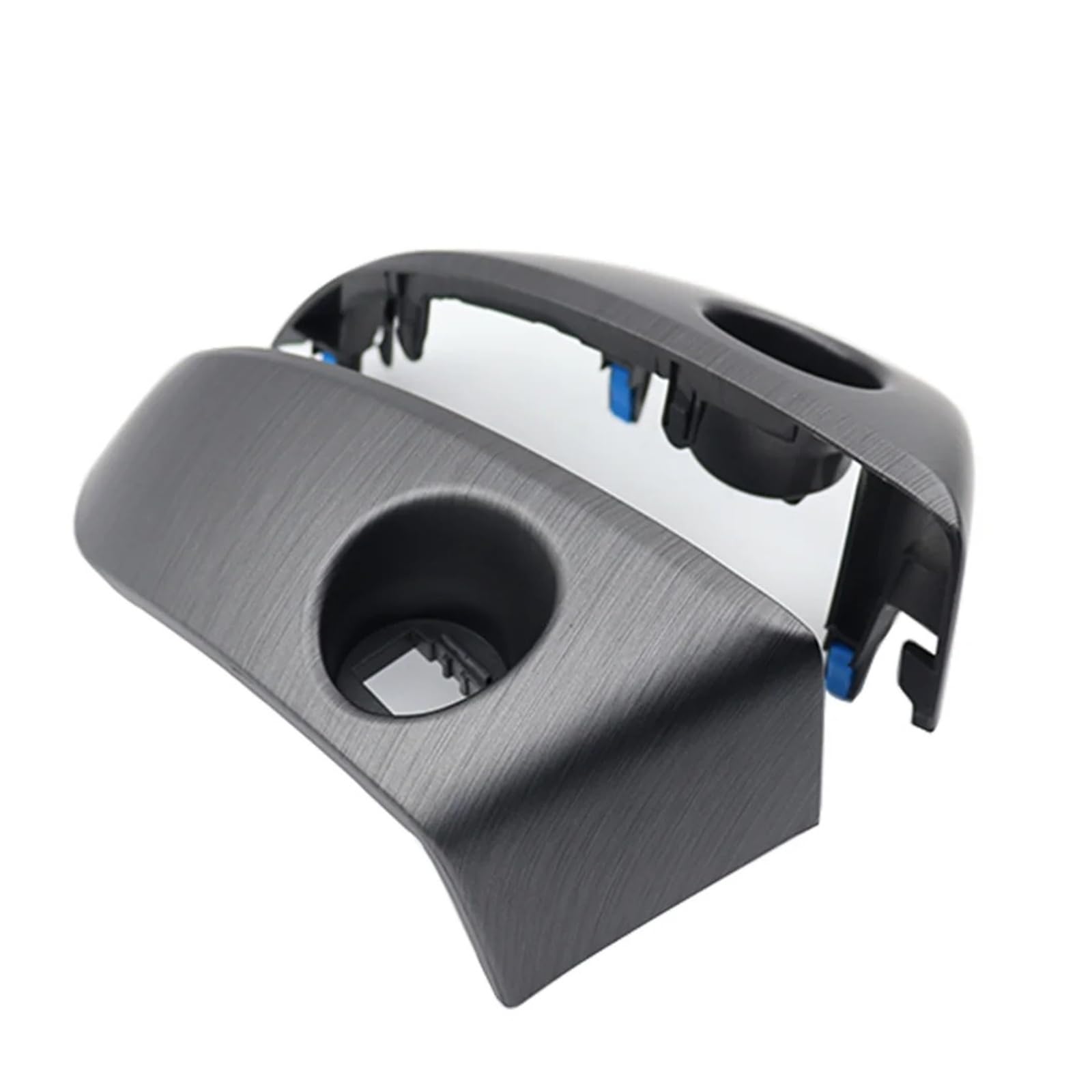 Mascherina Autoradio Cornice Stereo per Toyota per Rav4 2006-2012 Centro Cruscotto Pannello Air Vent Radio Finestra Trim Prada Grigio Grano Legno Accessori Plastica CD