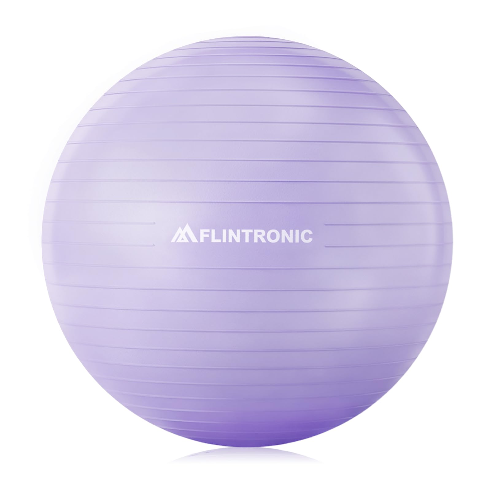 flintronic Gymnastikball, 55 und 65 cm, Ultra-Dicker Anti-Explosions-Yoga-Ball mit aufblasbarer Fußpumpe, Anti-Rutsch-Sitzbal, Robuster Maximalbelastbarkeit Fitness-Ball für Fitness, Yoga, Pilates