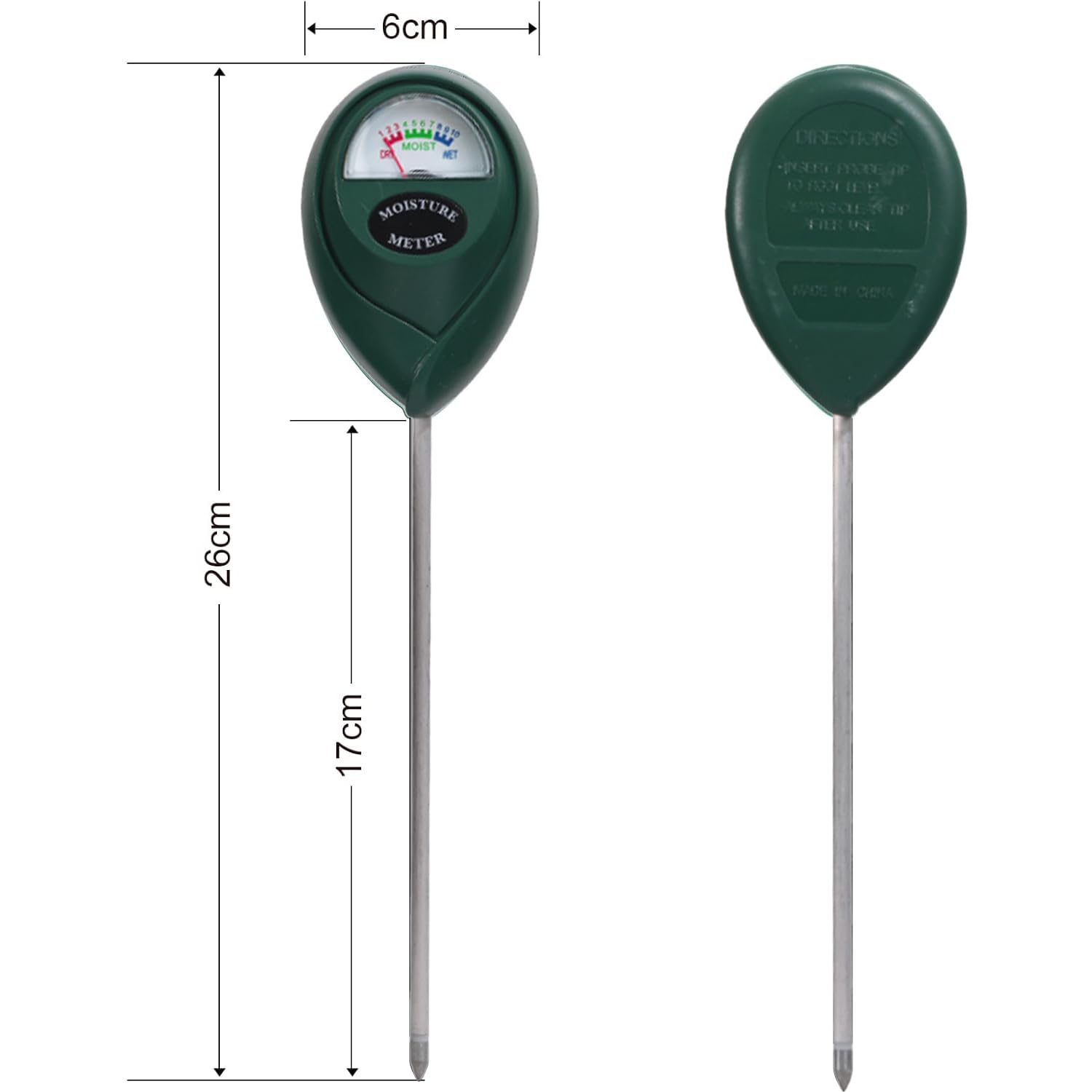YUNYU 2Pcs Soil Moisture Meter, Potted Plants - Image 2
