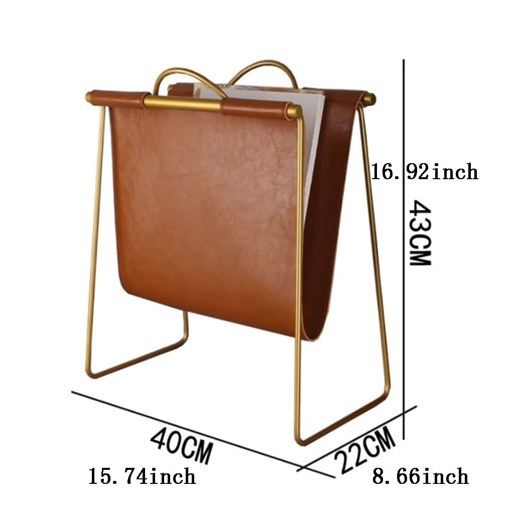Amazon.com: PU Leather Magazine Holder Desktop Magazine Storage