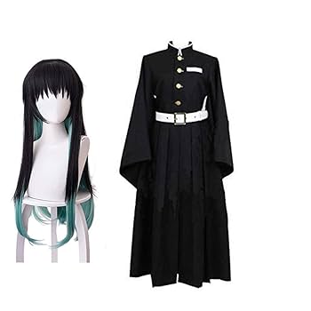 最終値下げ】鬼滅の刃 時透無一郎 コスプレ衣装　刀付き、靴付き 鬼滅の刃風柱時透無一郎子供用成人用着物コスプレ衣装ウィッグ靴