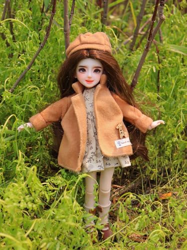 Muñeca Anime BJD articulada 30 cm con ropa y soporte miniatura 7