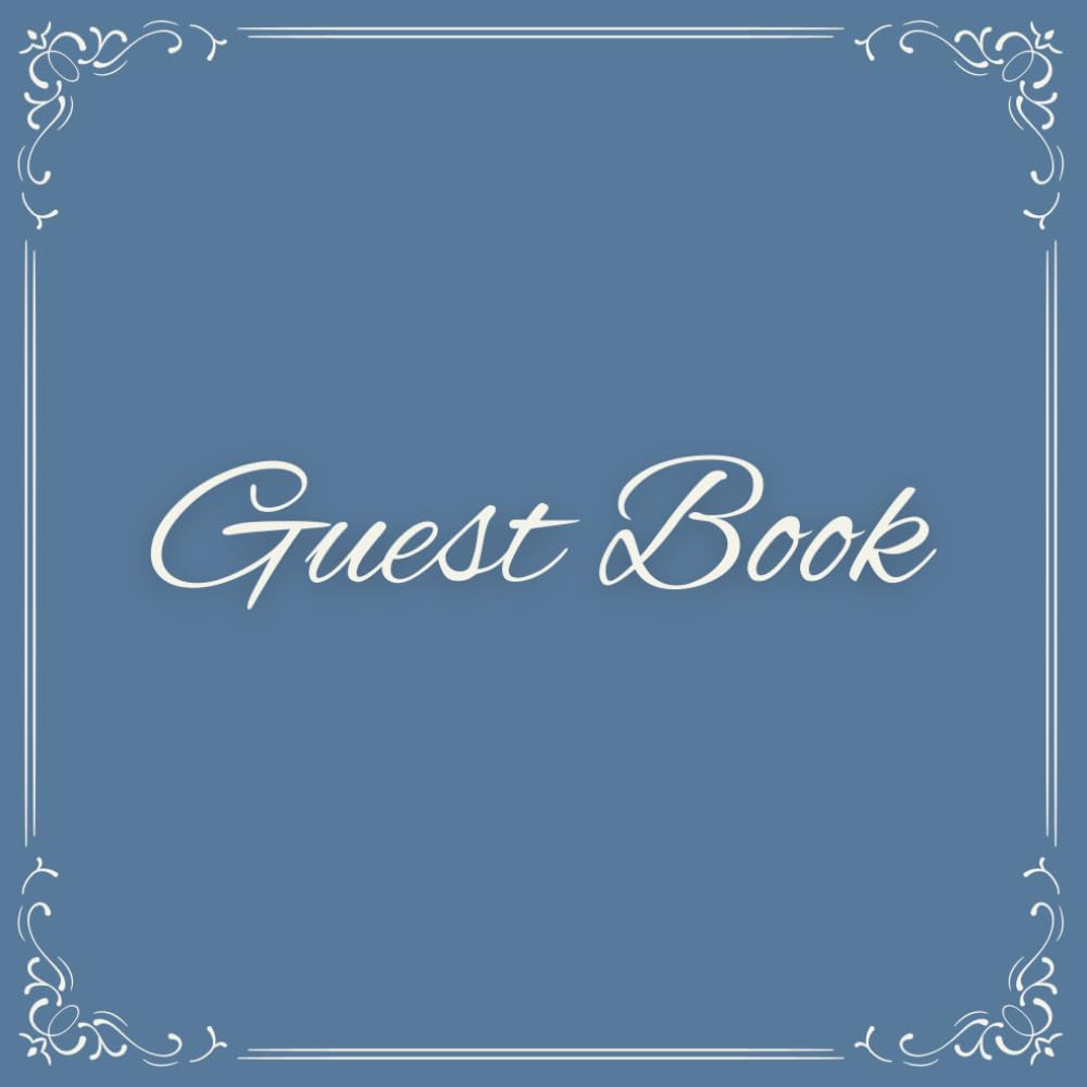 Libro degli Ospiti – Guest Book Elegante per B&B, Case Vacanze e Hotel, 100 Pagine: Raccogli messaggi, recensioni e ricordi preziosi dei tuoi ospiti con stile