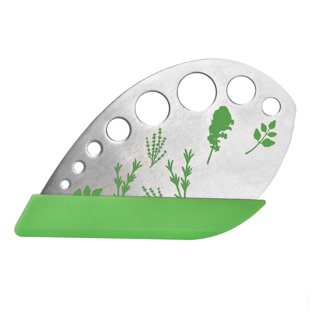 Lot De 2 Outils à Dénuder à 9 Trous En Acier Inoxydable Pour Dénuder Les Feuilles De Chou Frisé, Bords Incurvés Pouvant être Utilisés Comme Gadgets De Cuisine