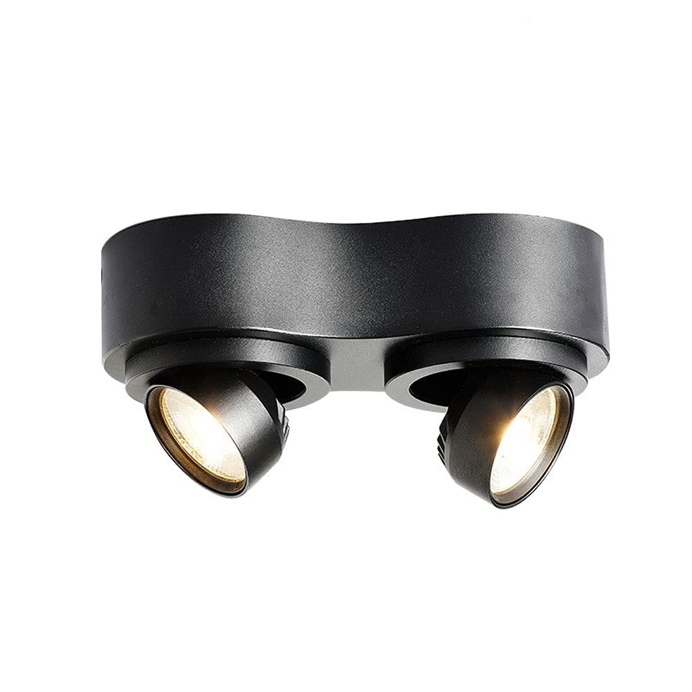 Plafond spot réglable avec boîtier en aluminoir pour salon et galerie