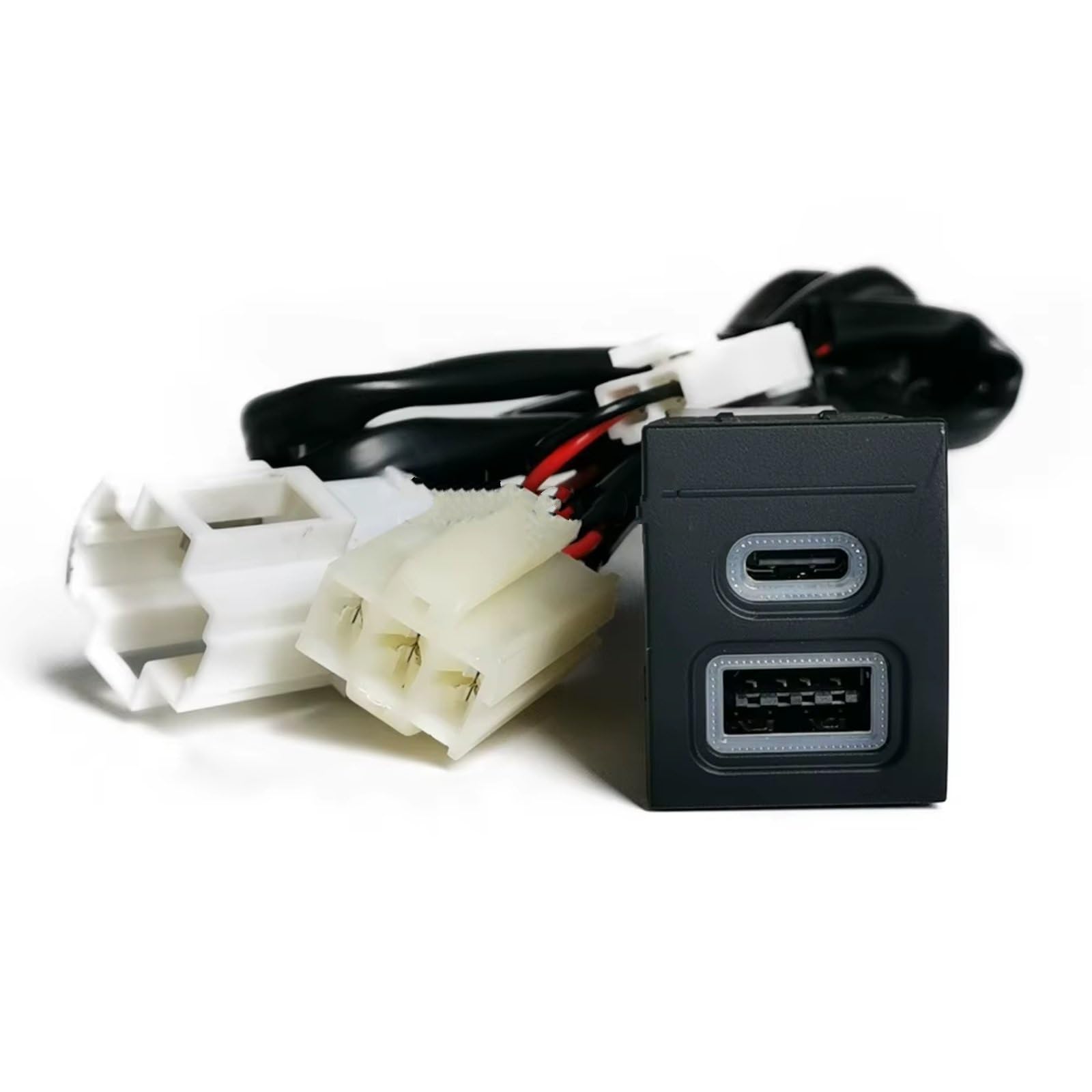 Porta USB Center Compatibile Con Per Polo 2004-2011 12V 24V Telefono Per Auto Presa Ricarica Doppia QC3.0 Porta Ricarica Di Tipo C PD Presa USB