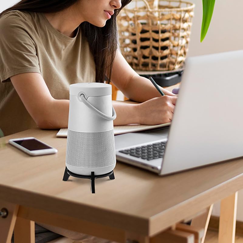ZLiT Portable Speaker Desktop Stand Base Holder Mount for Bose SoundLink Revolve+ Series II Speaker (Black) - Image 4