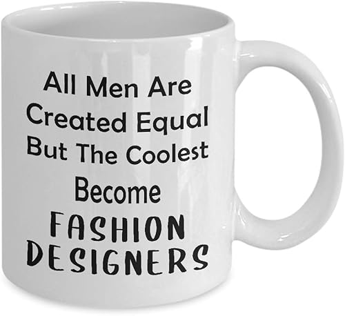 Miniatura 2 de Gifts for Male Fashion Designer Coffee Mug Tea Cup - Textile Artist Designing Clothing Stylist Industry Funny Cute Gag Appreciation Idea - Men Equal