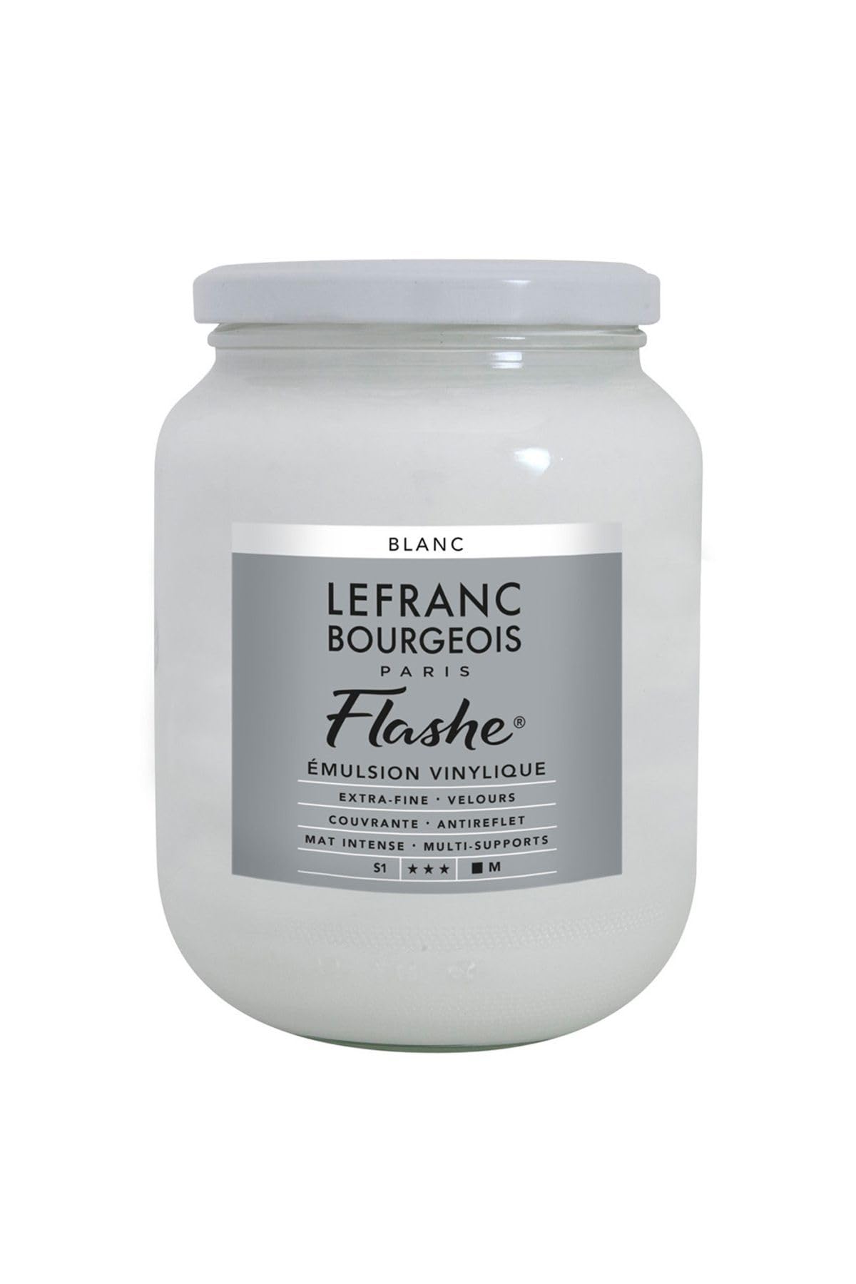 Acrylic Vinyl Emulsion, White, 10.2 x 10.2 x 13.7 cm