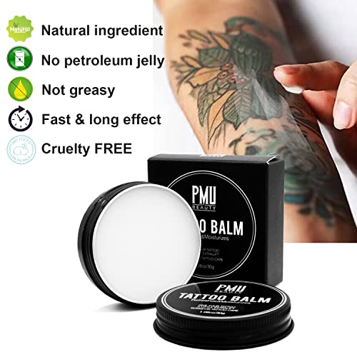 Tattoo Aftercare Balm, Moisturize Brighten Lotion, Rejuvenates New & Old Tattoo, Natural Ingredients Cream To Promote Skin Healing, Daily Tattoo Aftercare 1.06Oz (1.06 Ounce (Pack Of 1)) #TOP4