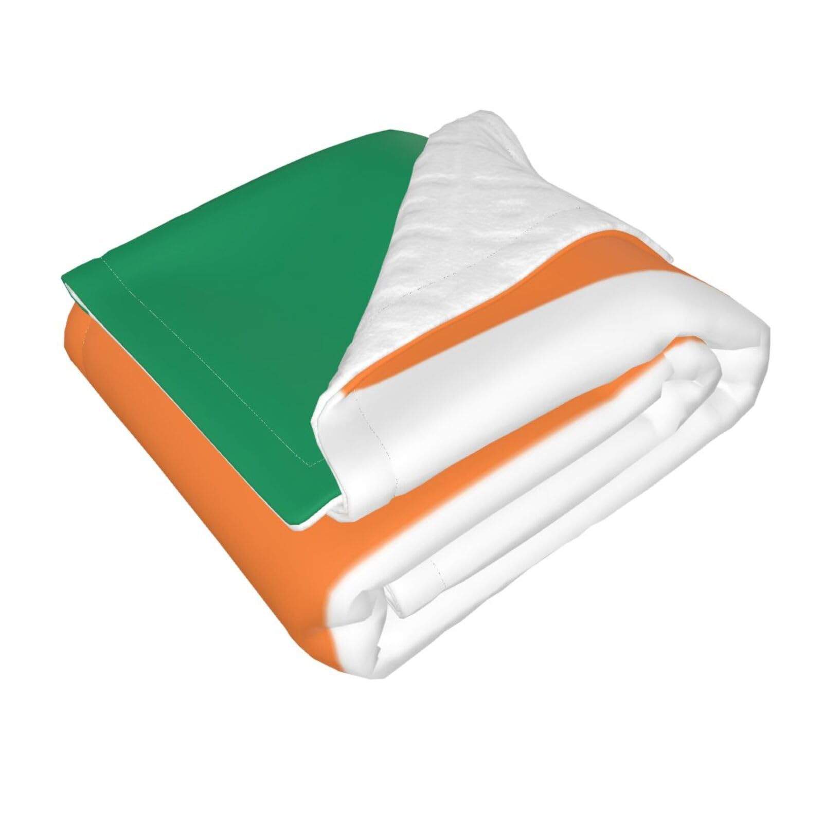 Baby Irish Flag Printed Blanket, Soft and Comfortable, 30 x 40 inch Size, Suitable for Cribs, naps or Daycare. — view 3