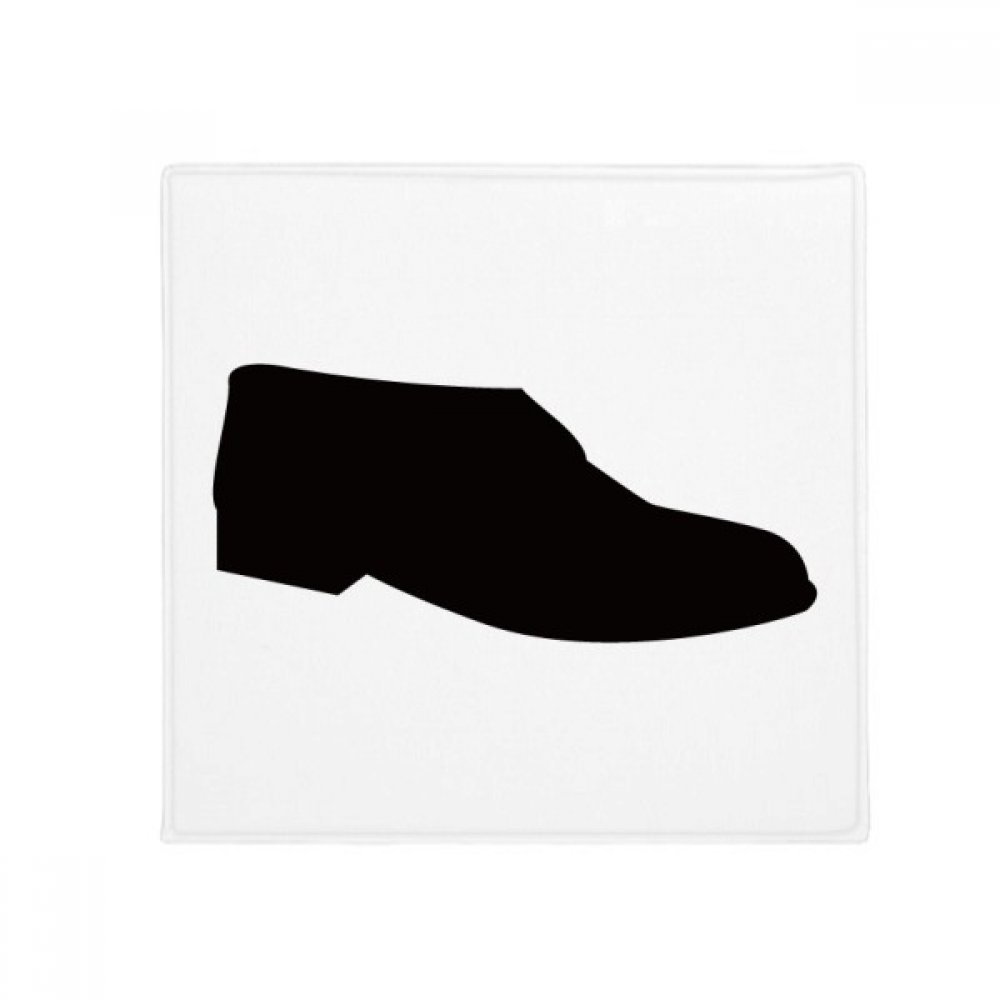 Chaussures en cuir silhouette tapis de cuisine antidérapant pour salon et entrée
