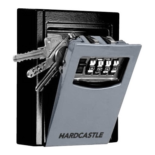 Preisvergleich Produktbild Hardcastle Hochsicherer Schlüsselkasten aus Stahl zur Wandbefestigung, mit Kombinationsschloss
