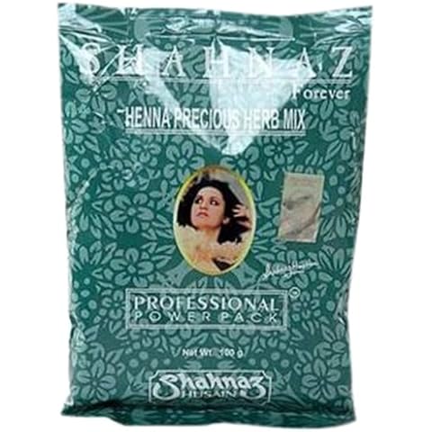 Shahnaz Husain Henna Precious Herb Mix 100g Ideal for Hair Conditioning & Colouring Cover