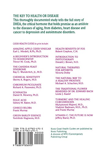 Dhea: The Youth and Health Hormone