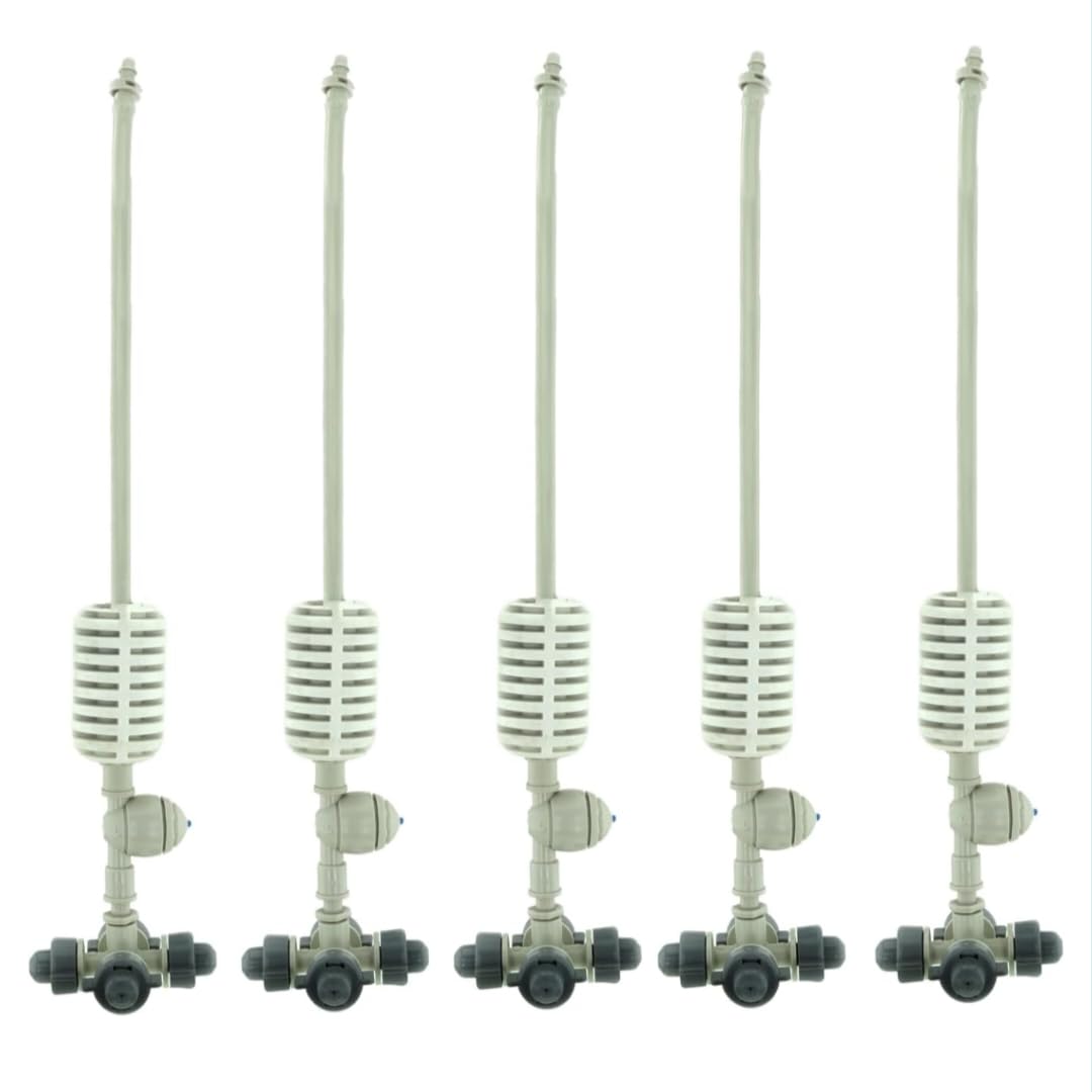 Irrigation Fogger Sprayer System Mist Cooling Kit 4 Way Assembly Unit with Check Valve for Garden, Farm, Agriculture, Green houses, Poultry Farm (5)