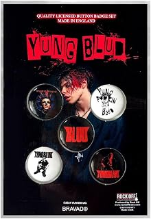 Yungblud Logos 5 Pack Button Badge Pack Size One Size