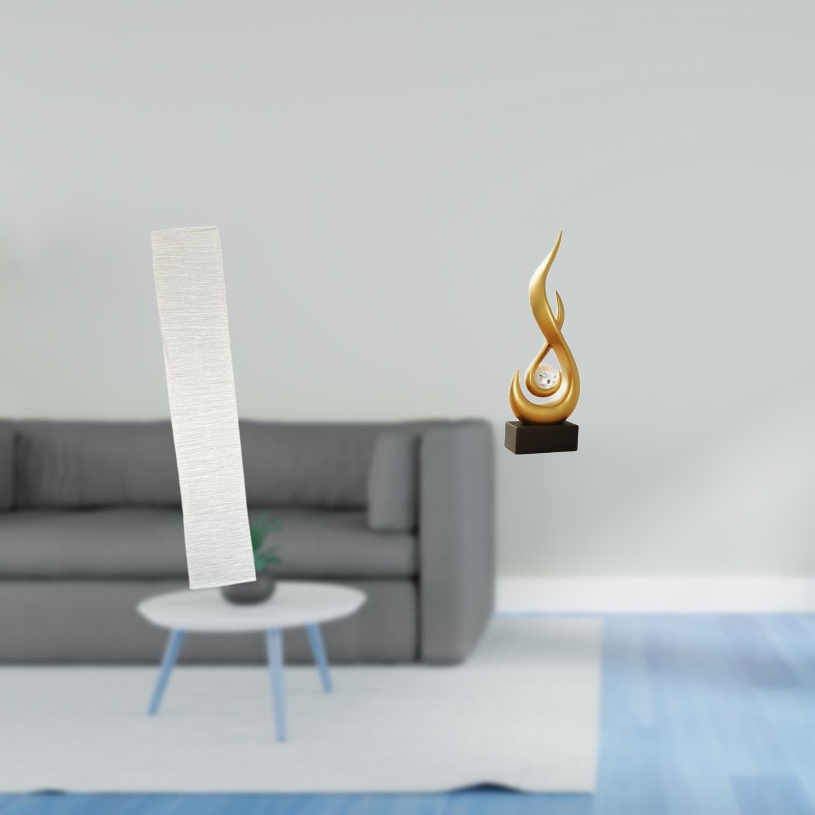 Enakshi® Abstract Flame Paper Lamp Shade Modern Art Sculpture Living Room Decor Standing Light Cover Resin Figurine Ornament Keepsake|Home & Garden | Lamps, Lighting & Ceiling Fans | Lamp Shades-image-32