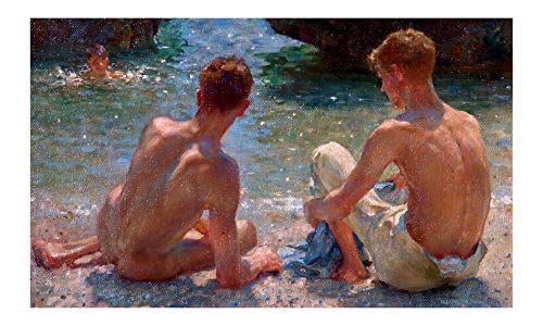 Henry Scott Tuke The Critics impression d'art pour une déco de salon marin