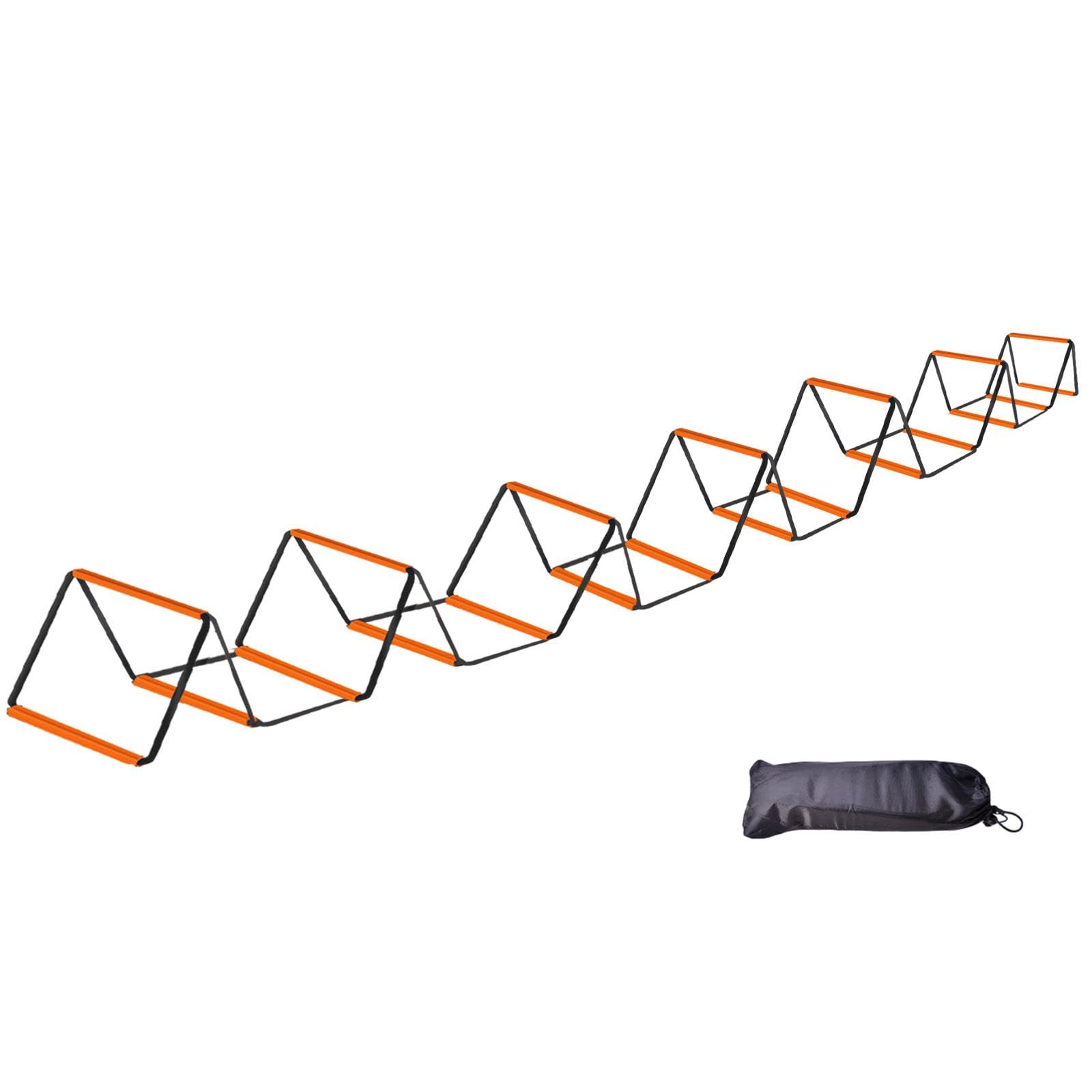 predolo Escalera de Plegable para Fútbol Y Coordinación