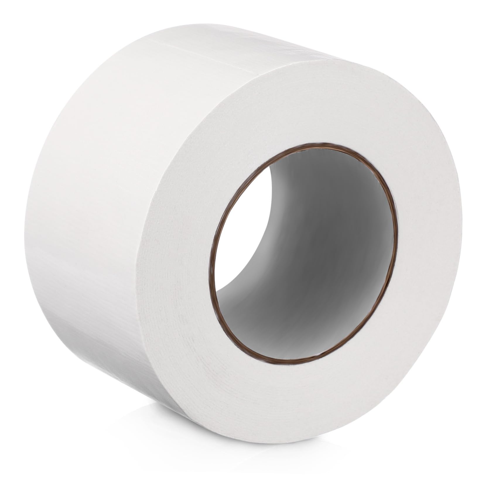 80mm X 50m Ruban Adhésif Blanc en Polyéthylène