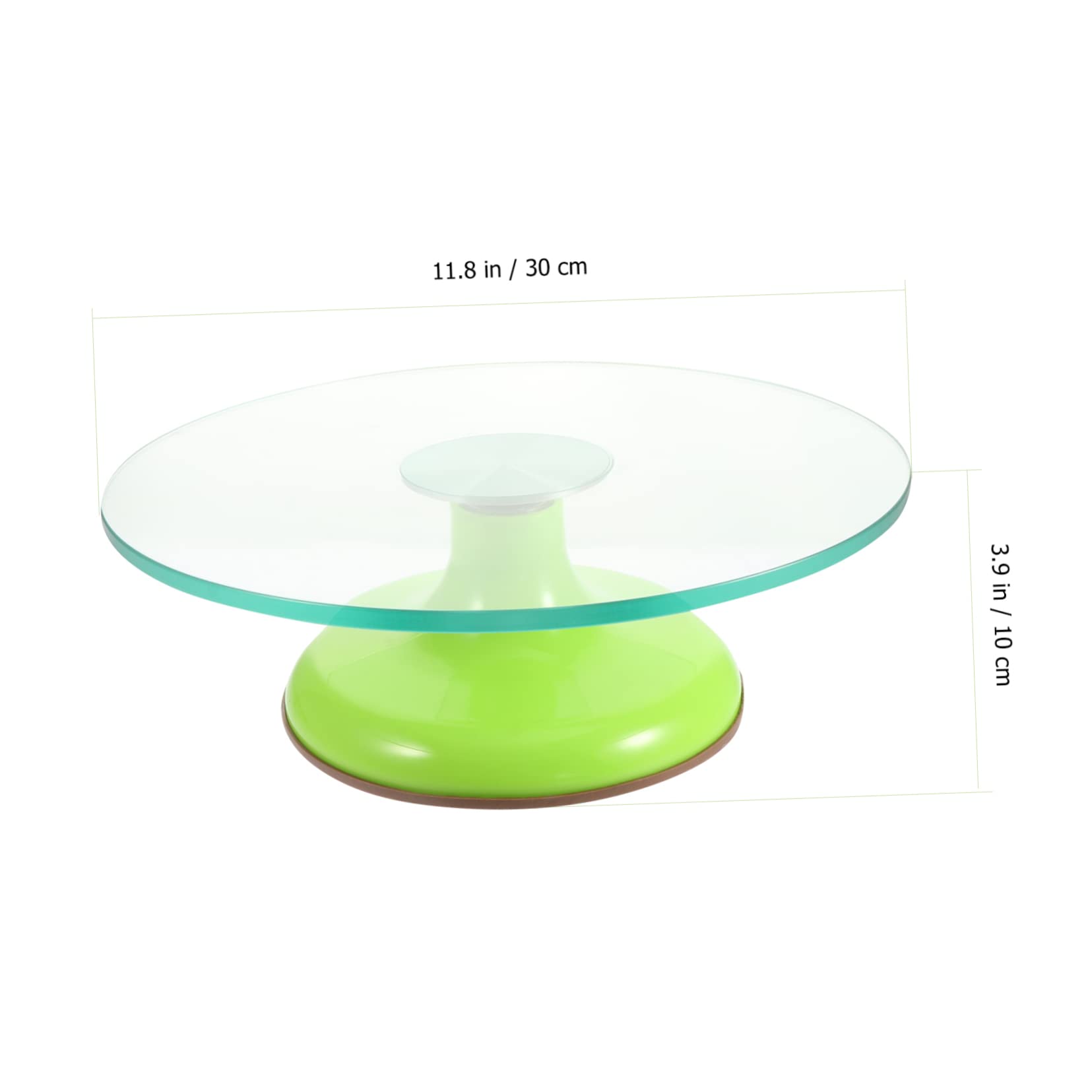 PRETYZOOM Plato Giratorio Decorar Tartas Herramienta Hacer Pasteles Robusto y Resistente
