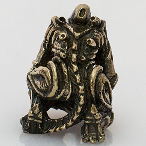 Paracord/Lanyard Bead in Brass for Jig Pro Shop by Russki Designs (Alien Xenomorph (Brass))