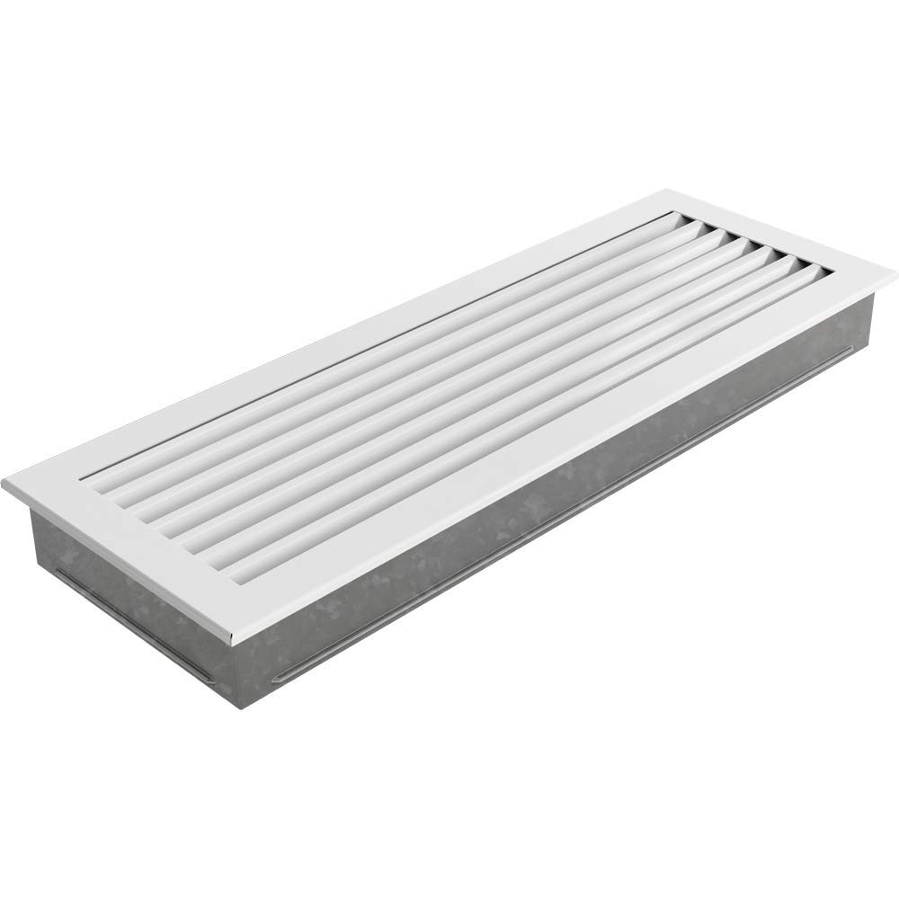 Rejilla De Ventilación Blanca Para Puerta De Baño - Medidas 450x92mm, Persianas En Dos Lados Rejilla De Ventilación Blanca Para Puerta De Baño - Medidas 450x92mm, Persianas En Dos Lados