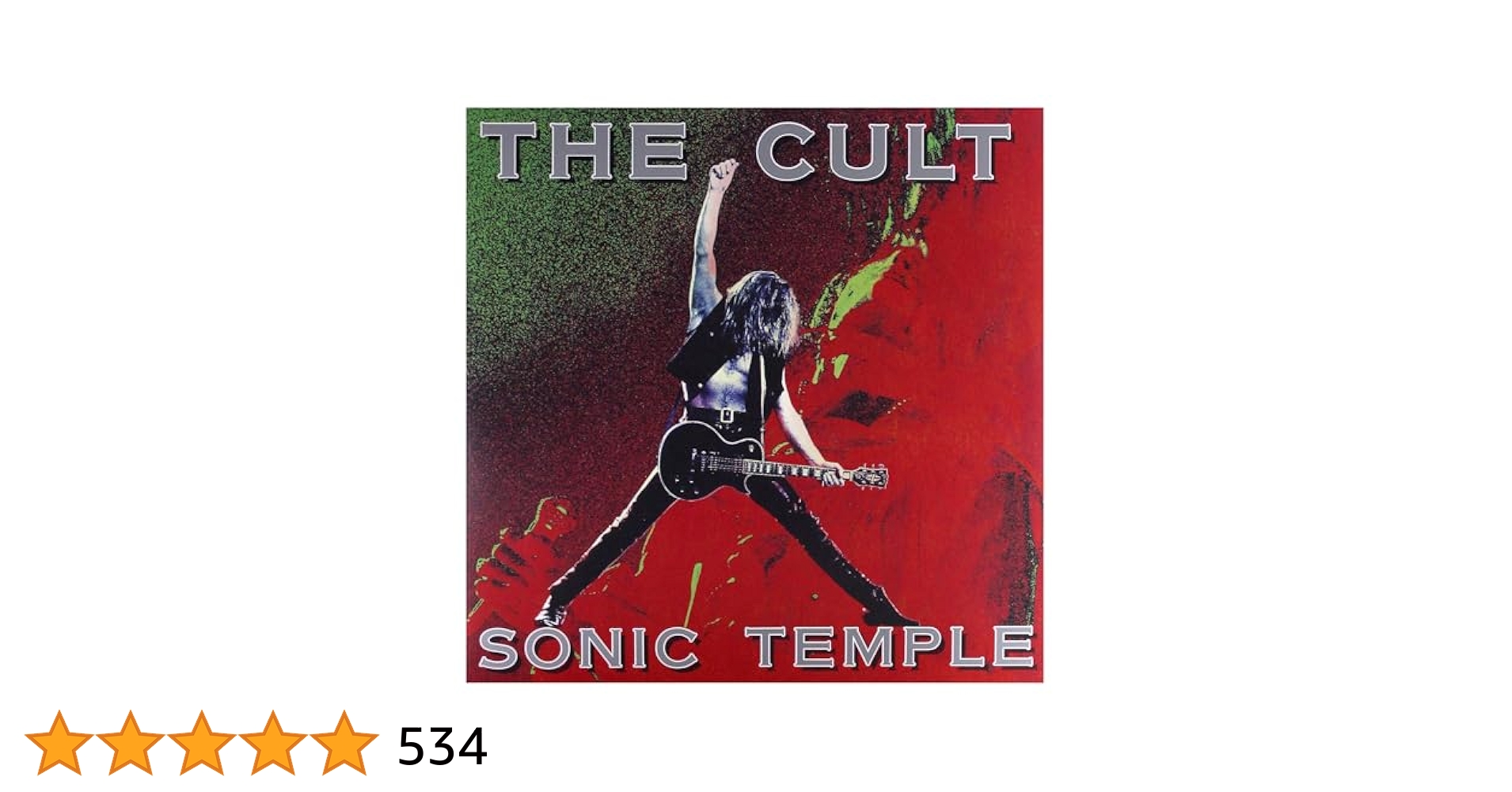 Sonic Temple (30Th Anniversary) (Vinyl): CULT: Amazon.ca: Music