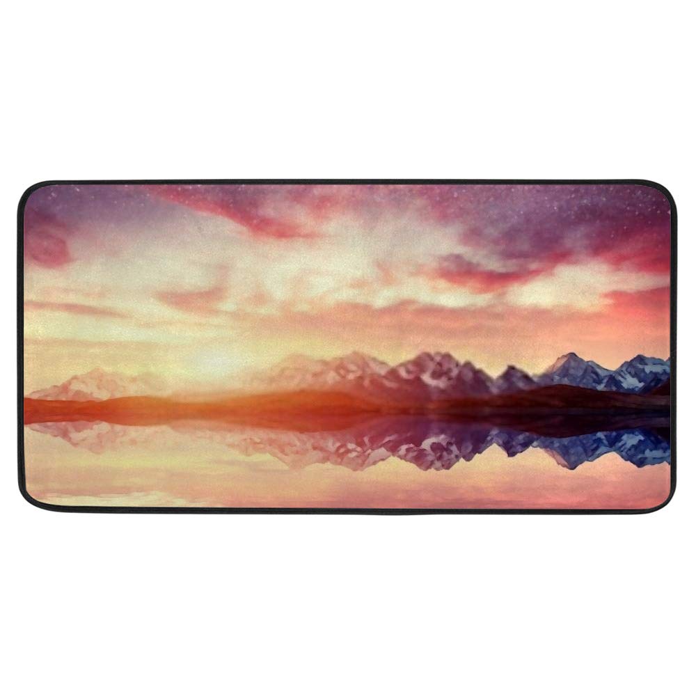 Tapis de cuisine antidérapant et super confortable motif monstre 100x50cm